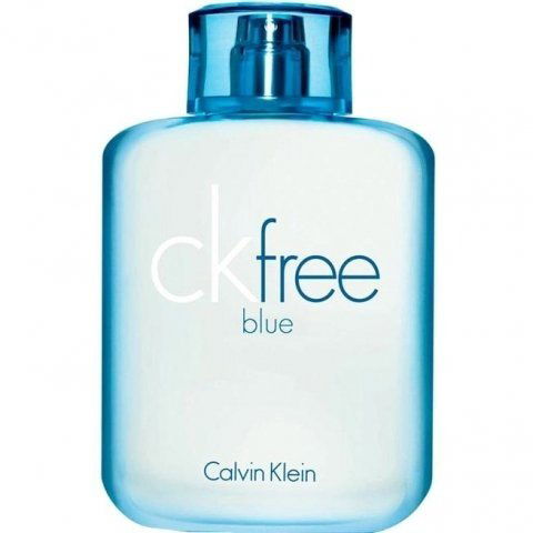 CK Free Blue by Calvin Klein perfume bottle