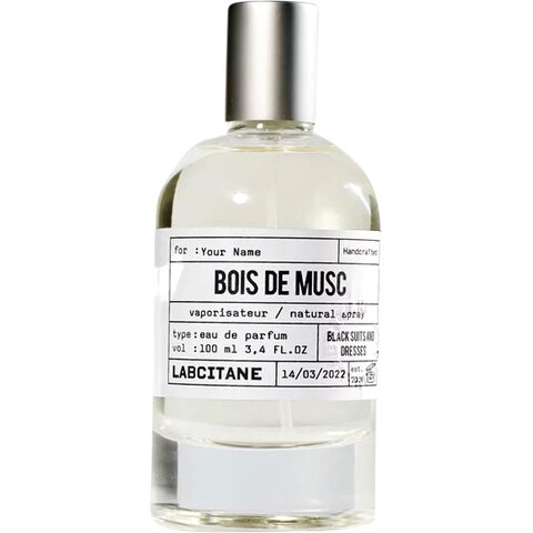 Black Suits and Dresses - Bois de Musc by Labcitane perfume bottle