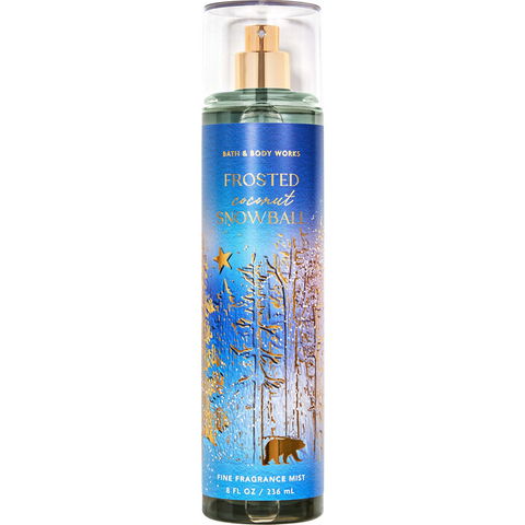 Frosted Coconut Snowball by Bath & Body Works perfume bottle
