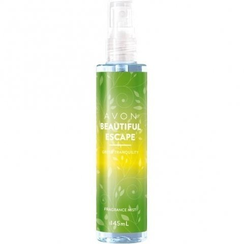 Beautiful Escape - Green Tranquility by Avon perfume bottle