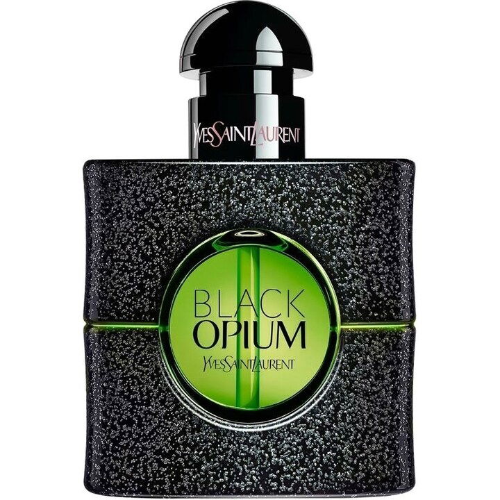 Black Opium (Eau de Parfum Illicit Green) by Yves Saint Laurent perfume bottle