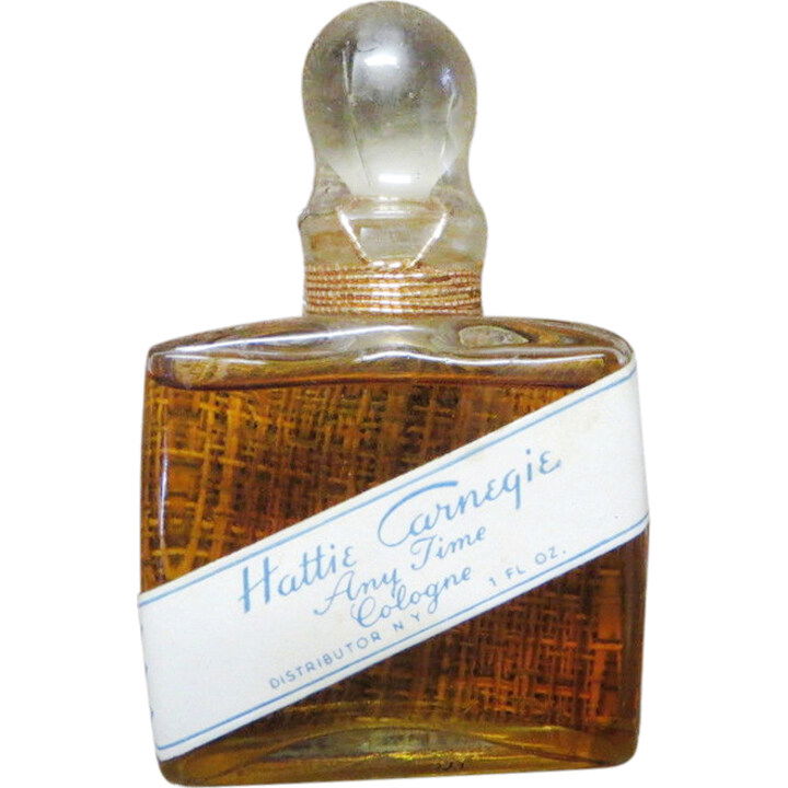 Any Time by Hattie Carnegie perfume bottle