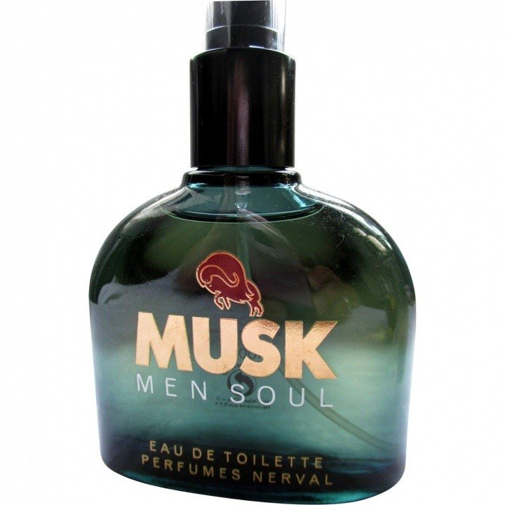 Musk Men Soul EDT by Nerval perfume bottle