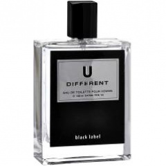 U Different - Black Label by Alan Bray perfume bottle