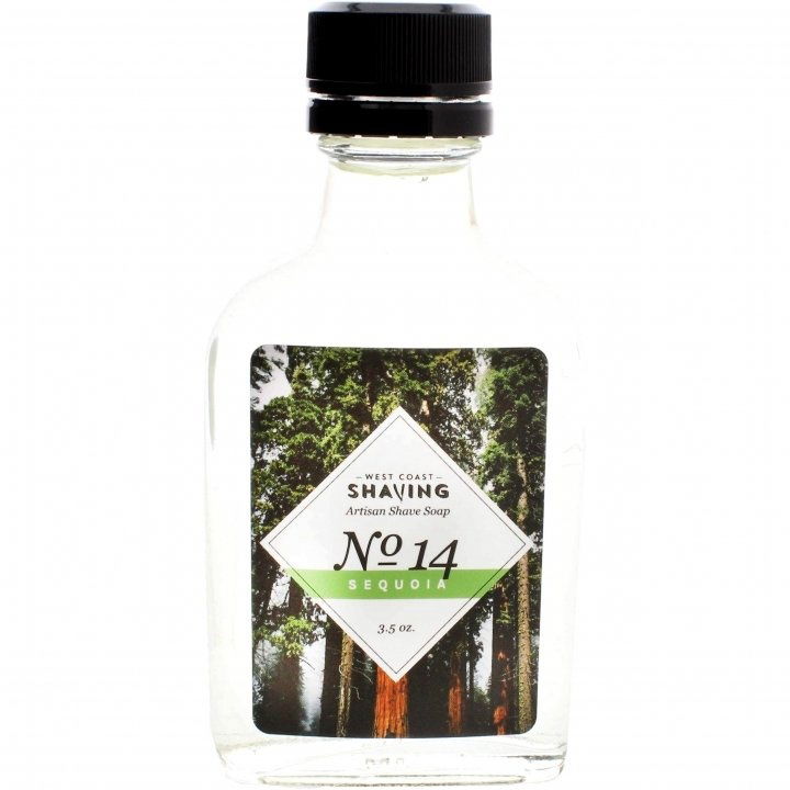 Nº 14 Sequoia by West Coast Shaving perfume bottle
