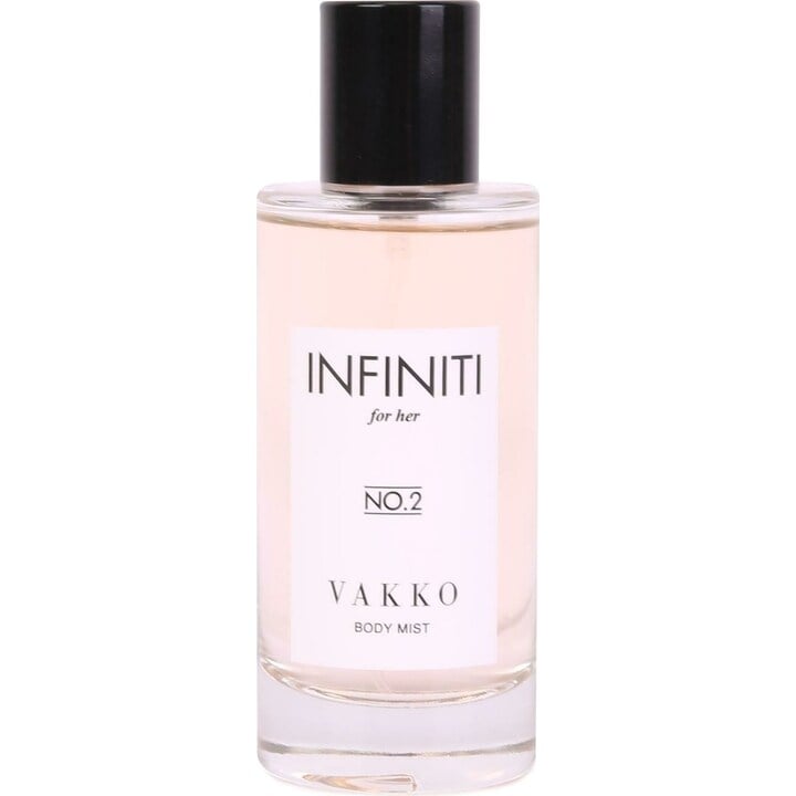 Infiniti for Her - No.2 (Body Mist) by Vakko perfume bottle
