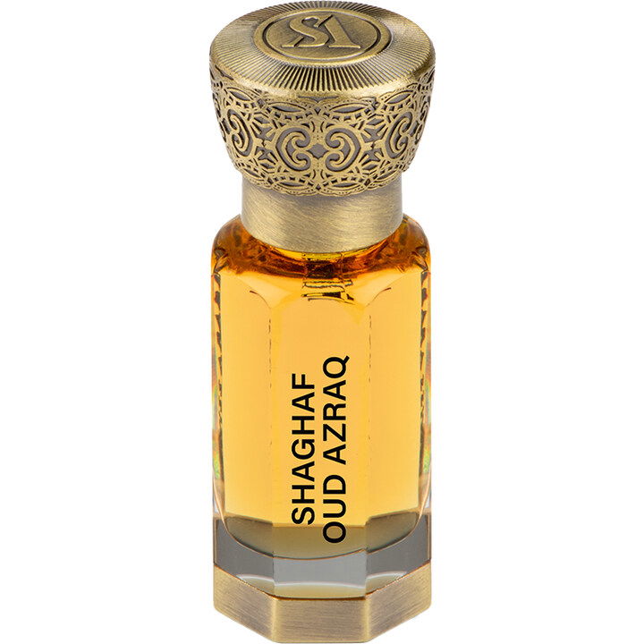 Shaghaf Oud Azraq (Perfume Oil) by Swiss Arabian perfume bottle