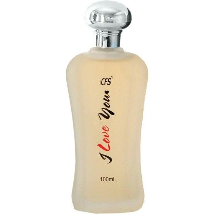 I Love You by CFS perfume bottle