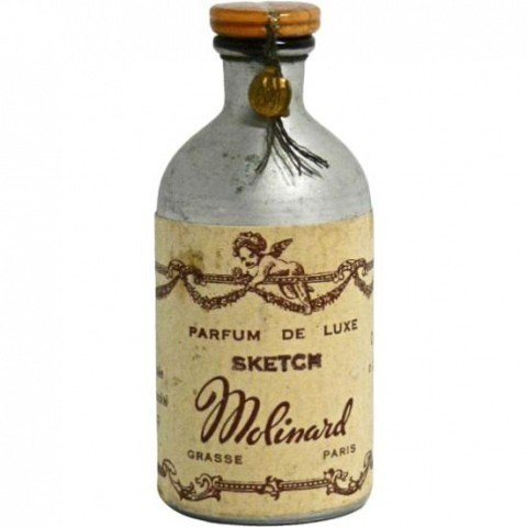 Sketch by Molinard perfume bottle