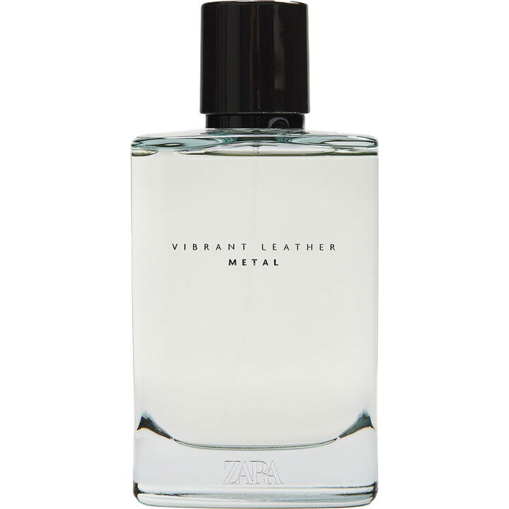 Vibrant Leather Metal by Zara perfume bottle