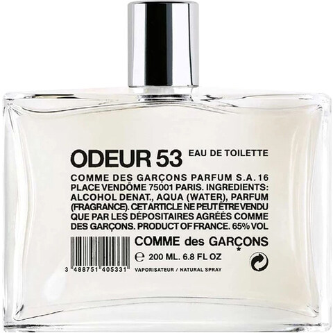 Odeur 53 by Comme des Garçons perfume bottle