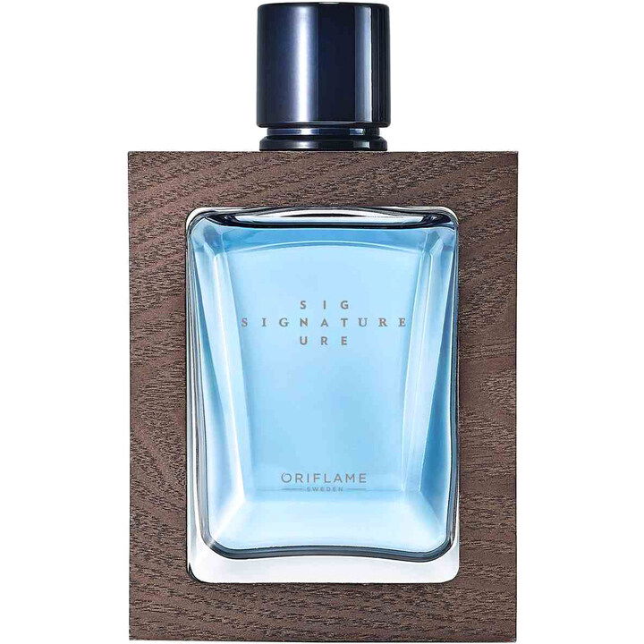 Signature for Him by Oriflame perfume bottle