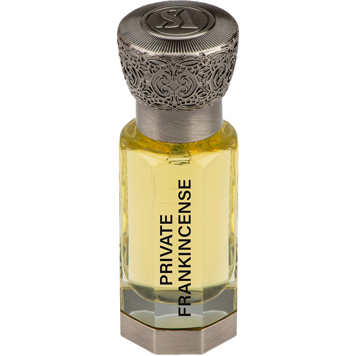 Private Frankincense by Swiss Arabian perfume bottle