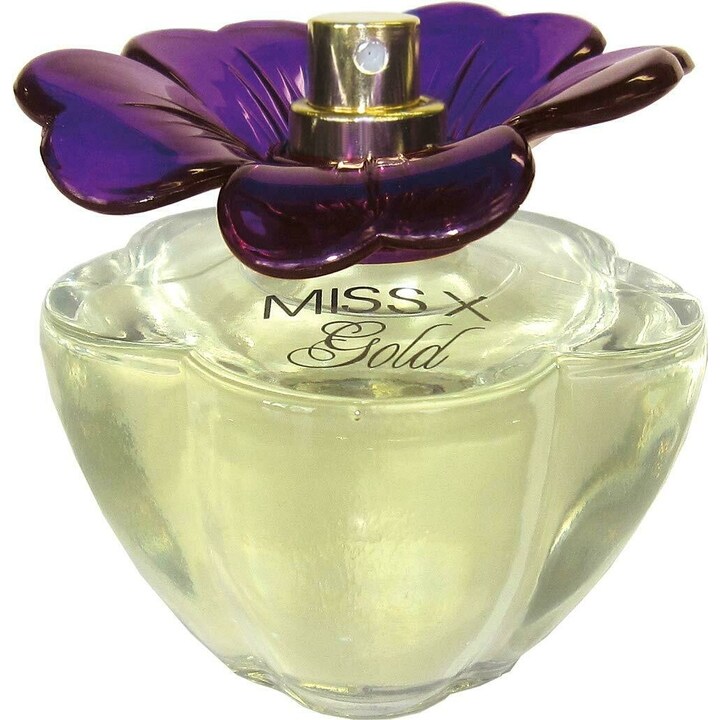 Miss X Gold by Raphael Rosalee perfume bottle