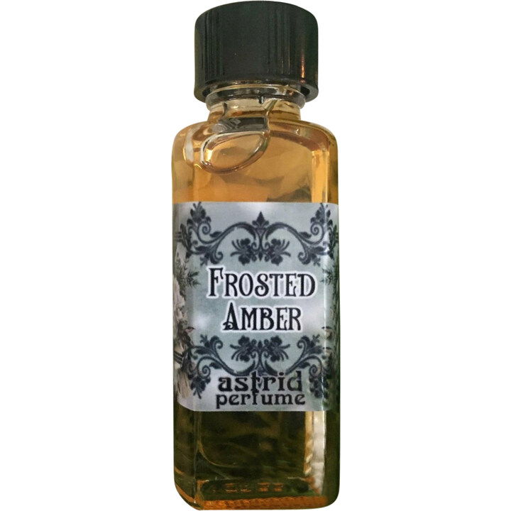 Frosted Amber by Astrid Perfume / Blooddrop perfume bottle