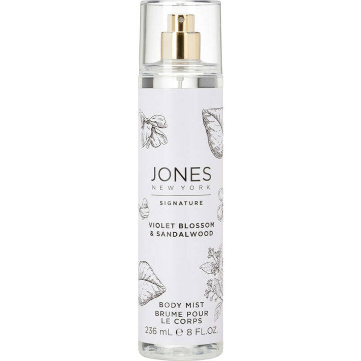 Signature - Violet Blossom & Sandalwood (Body Mist) by Jones New York perfume bottle
