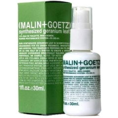 Synthesized Geranium Leaf by Malin + Goetz perfume bottle