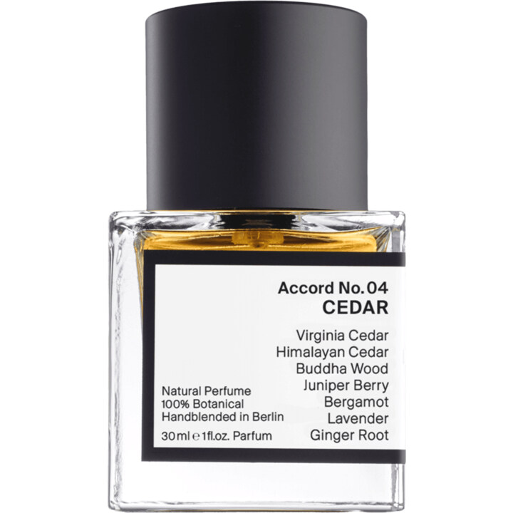 Accord No. 04: Cedar by Raer Scents / AER Scents perfume bottle