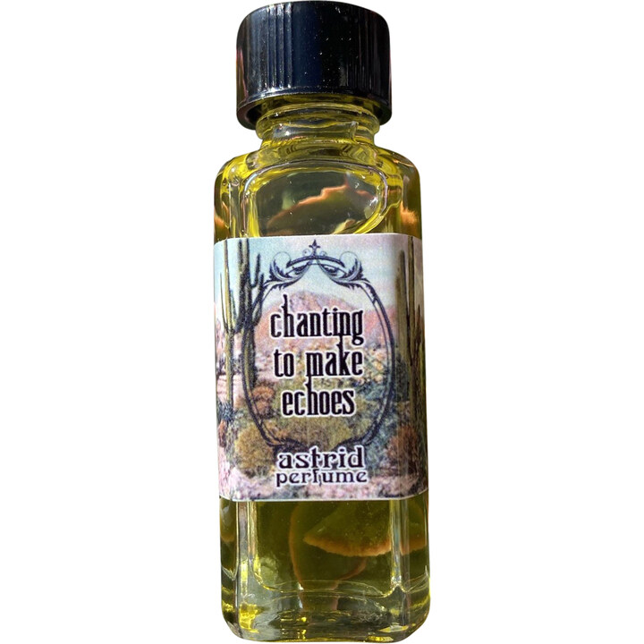 Chanting to Make Echoes by Astrid Perfume / Blooddrop perfume bottle