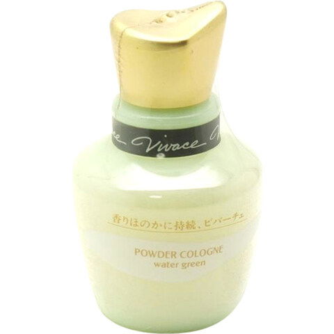 Vivace Powder Cologne Water Green / ビバーチェ パウダーコロン ウォーターグリーン by Shiseido / 資生堂 perfume bottle