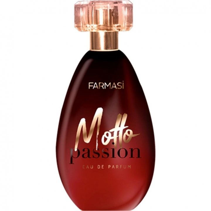 Motto Passion by Farmasi perfume bottle