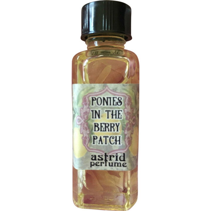 Ponies in the Berry Patch by Astrid Perfume / Blooddrop perfume bottle