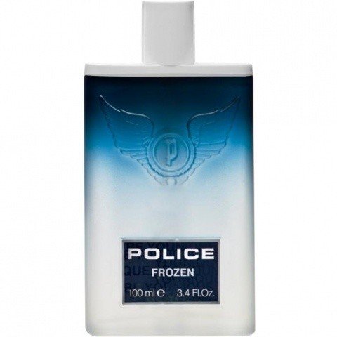 Frozen by Police perfume bottle