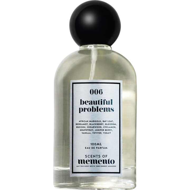 006 Beautiful Problems by Scents of Memento perfume bottle