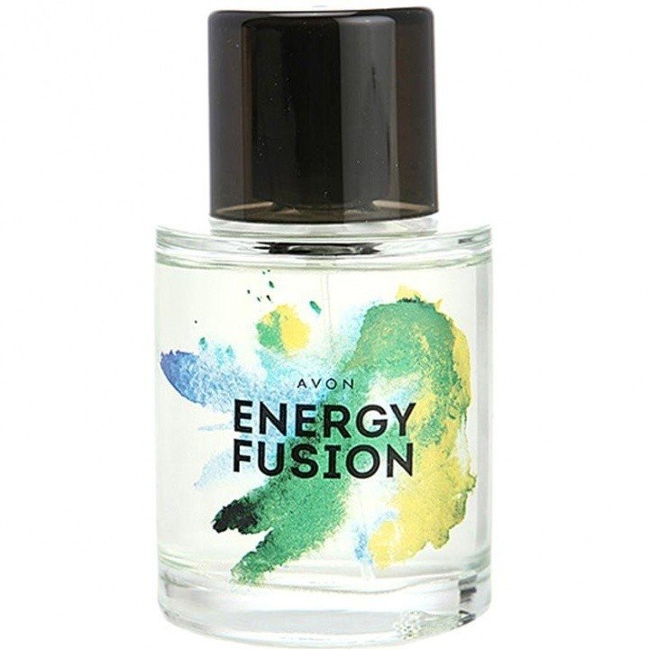 Energy Fusion for Him by Avon perfume bottle