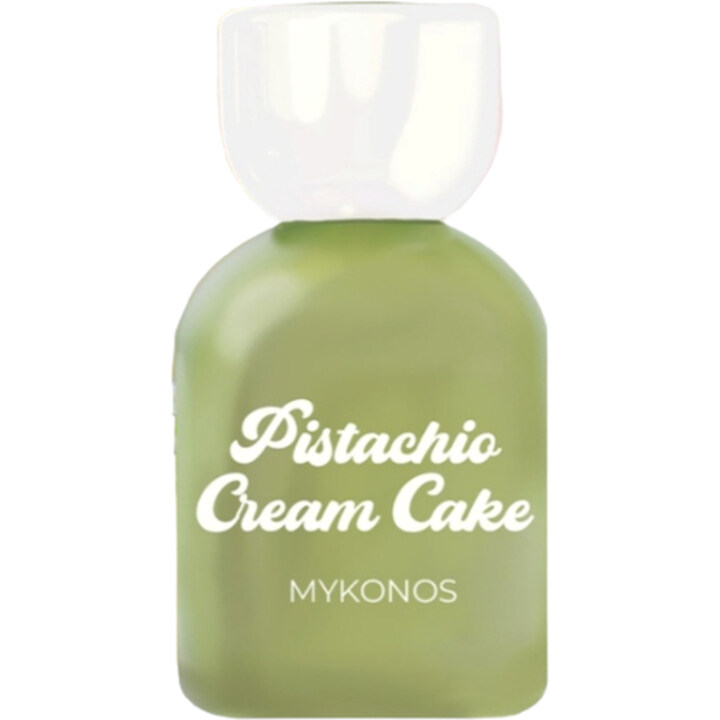 Pistachio Cream Cake by Mykonos perfume bottle