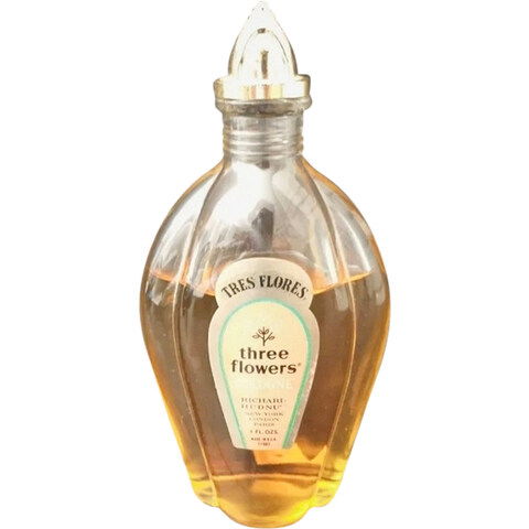 Three Flowers by Richard Hudnut perfume bottle