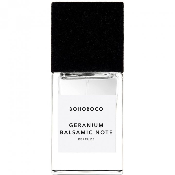 Geranium Balsamic Note by Bohoboco perfume bottle