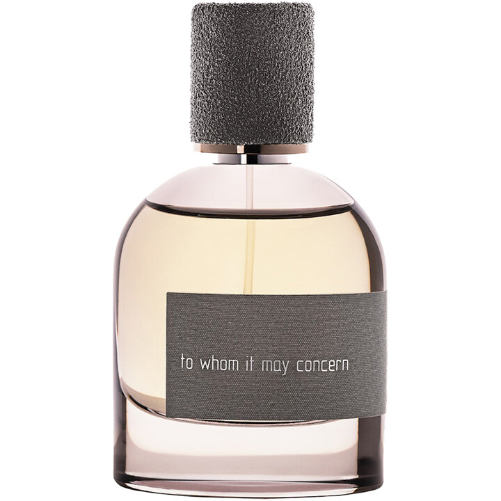 To whom it may concern by Parfum Büro perfume bottle