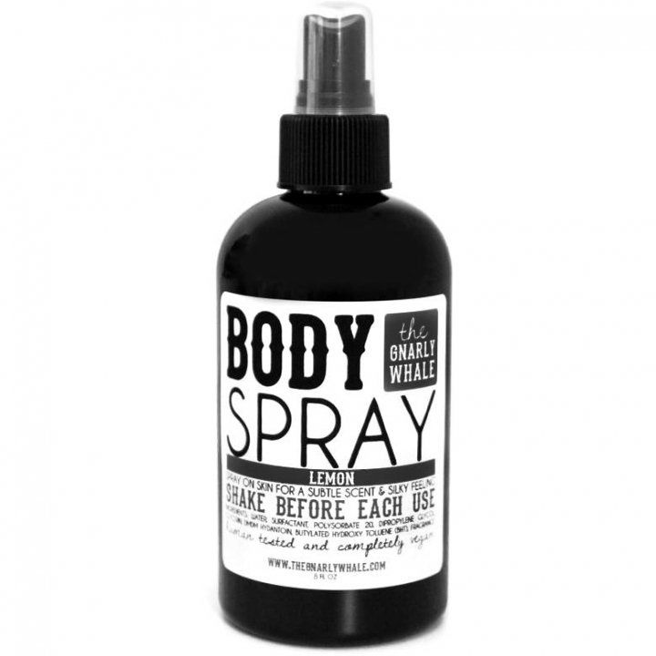 Lemon by The Gnarly Whale perfume bottle