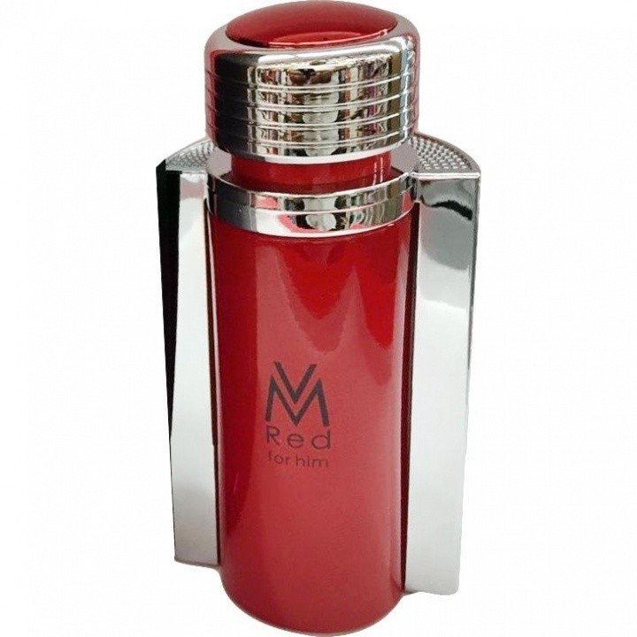 VM Red for Him by Victor Manuelle perfume bottle