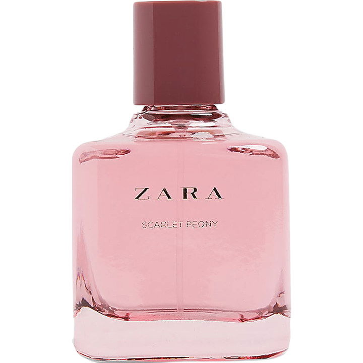 Scarlet Peony by Zara perfume bottle