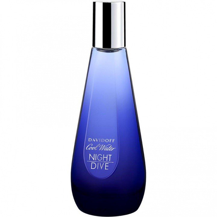 Cool Water Woman Night Dive by Davidoff perfume bottle