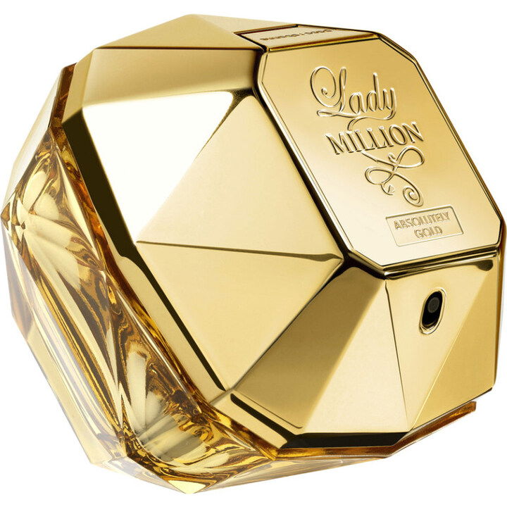 Lady Million Absolutely Gold by Paco Rabanne perfume bottle