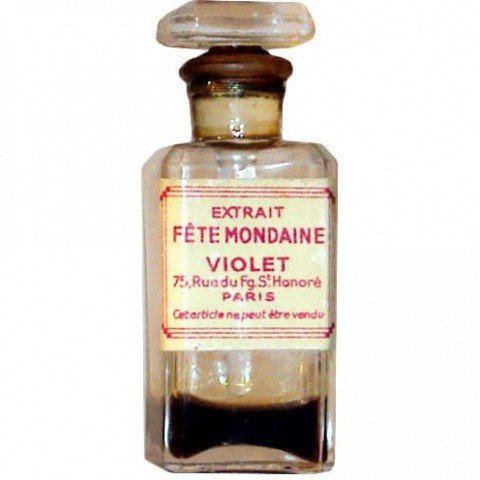 Fête Mondaine by Violet / Veolay perfume bottle