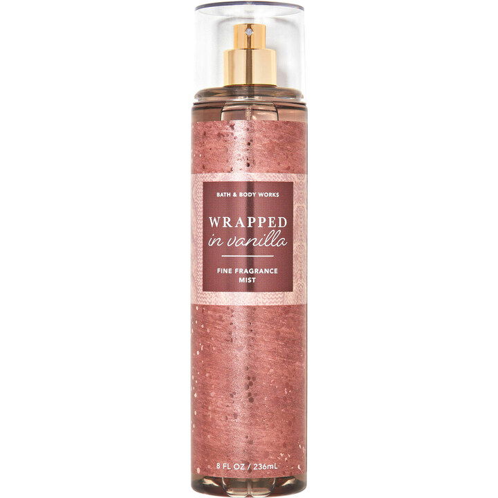 Wrapped in Vanilla by Bath & Body Works perfume bottle