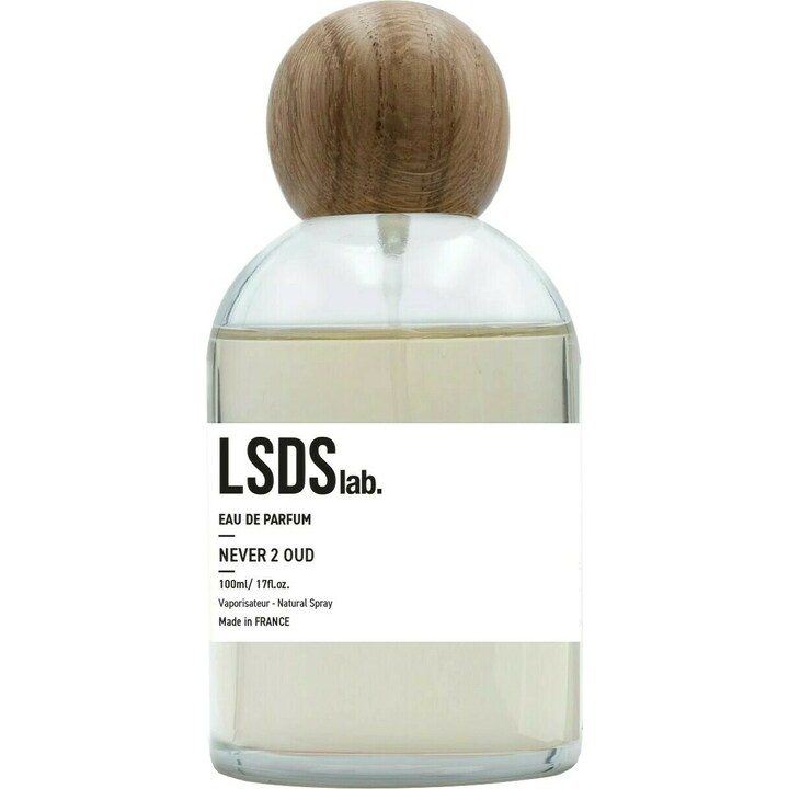 Never 2 Oud by LSDS lab. perfume bottle