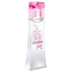 White by Lomani perfume bottle