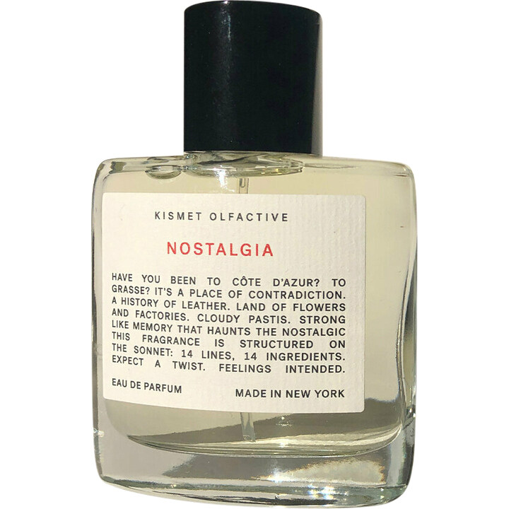 Nostalgia by Kismet Olfactive perfume bottle
