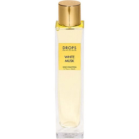 Gold Collection - White Musk by Toni Cabal / Drops perfume bottle