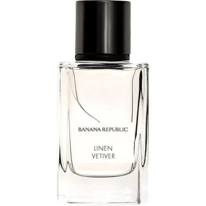Linen Vetiver by Banana Republic perfume bottle