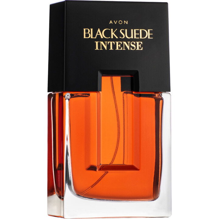 Black Suede Intense by Avon perfume bottle