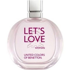 Let's Love Woman by Benetton perfume bottle