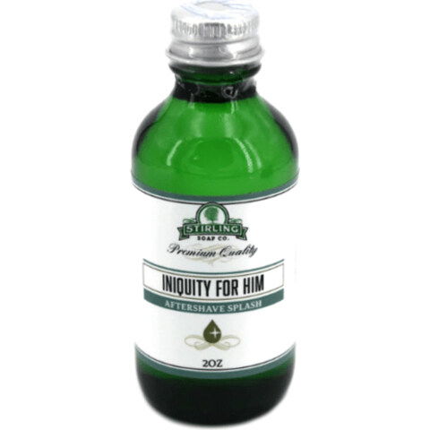Iniquity for Him (Aftershave) by Stirling Soap perfume bottle