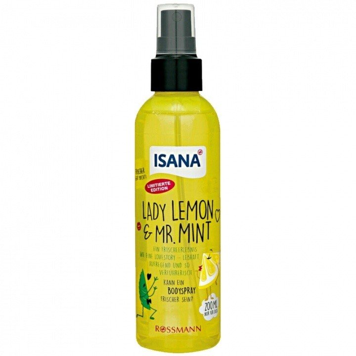 Lady Lemon & Mr. Mint by Isana perfume bottle