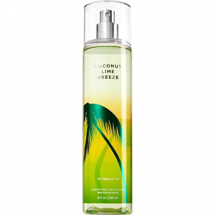 Coconut Lime Breeze by Bath & Body Works perfume bottle